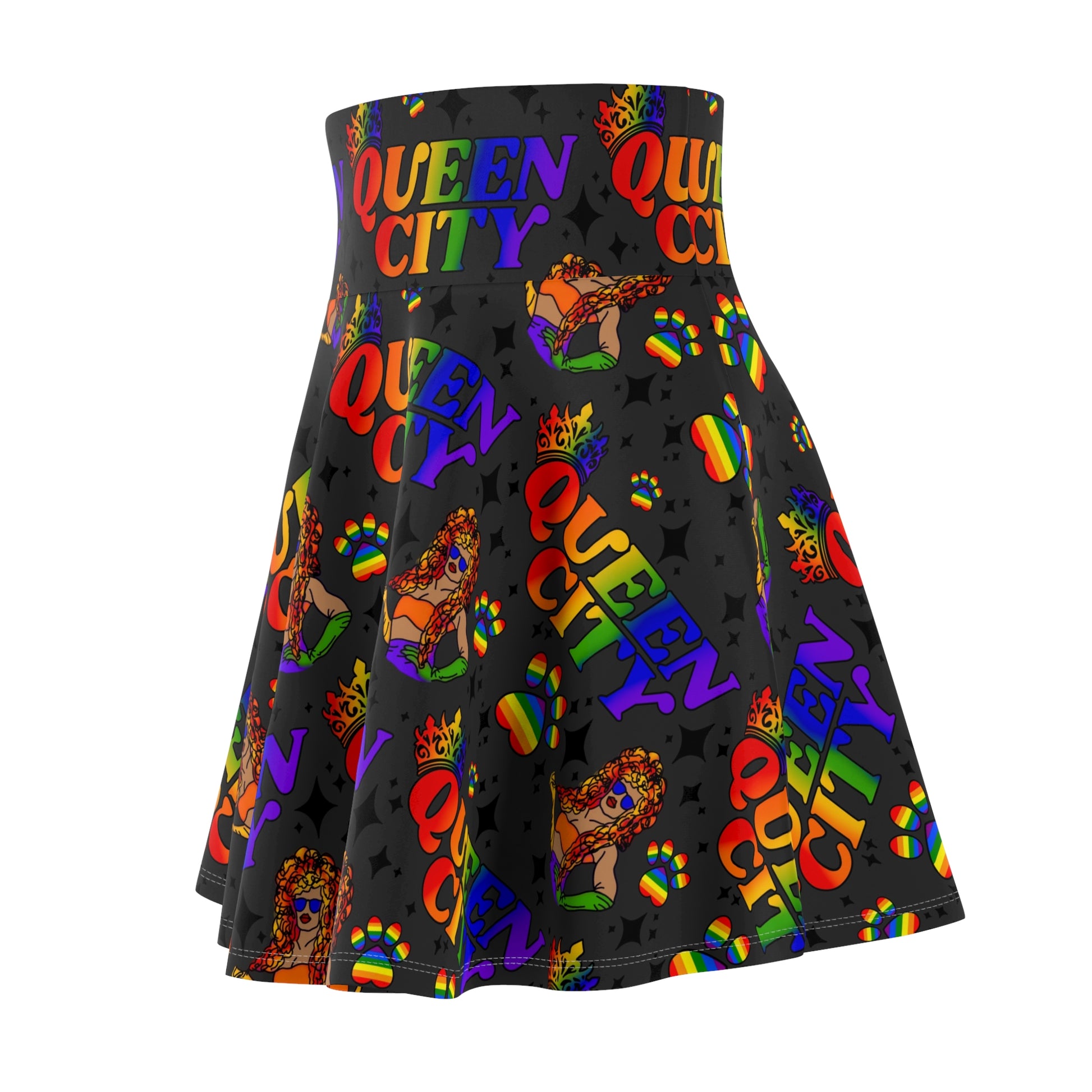 Queen City Drag Queen Skater Skirt