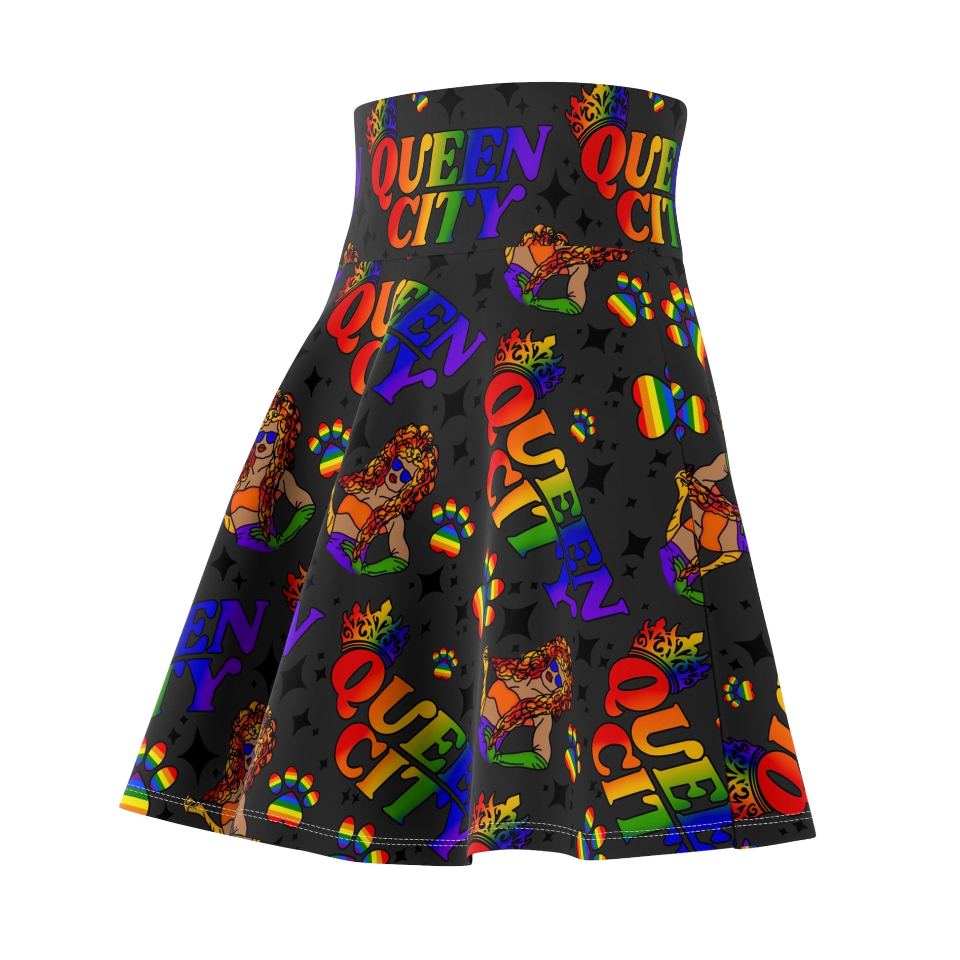 Queen City Drag Queen Skater Skirt