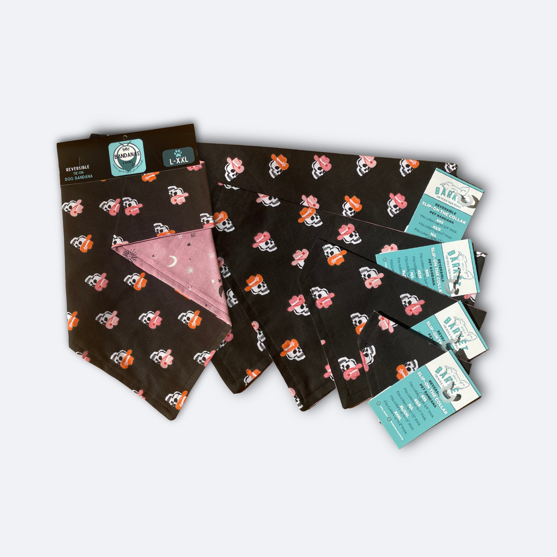 Cowgirl Skulls Bandana