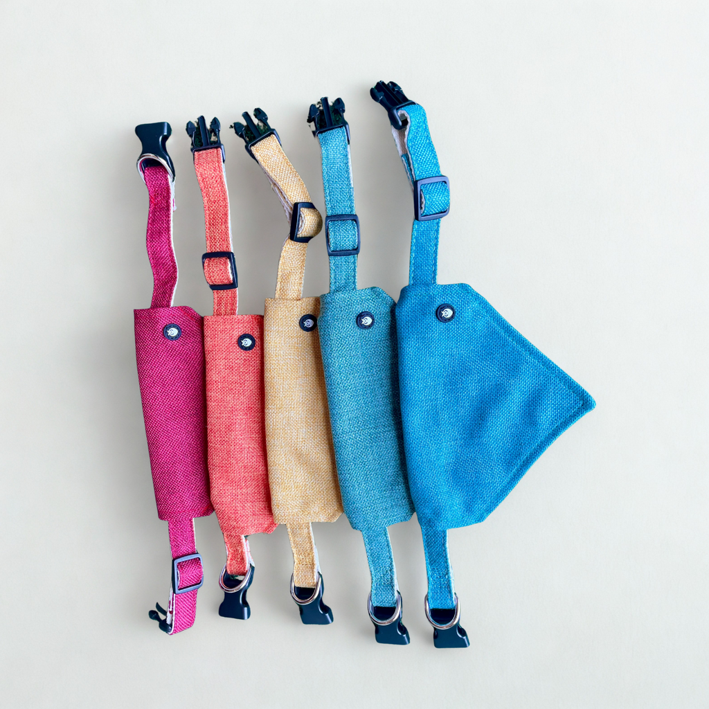 Hemp & Cotton Bandana & Collar Combo