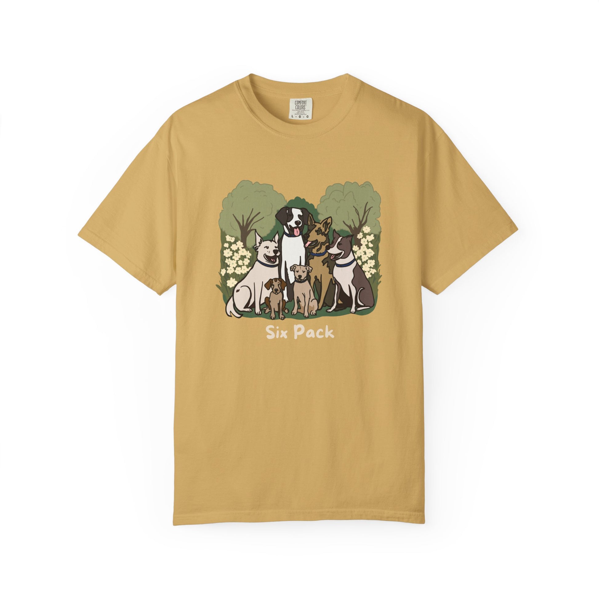 Dog Lover's Six Pack T-Shirt