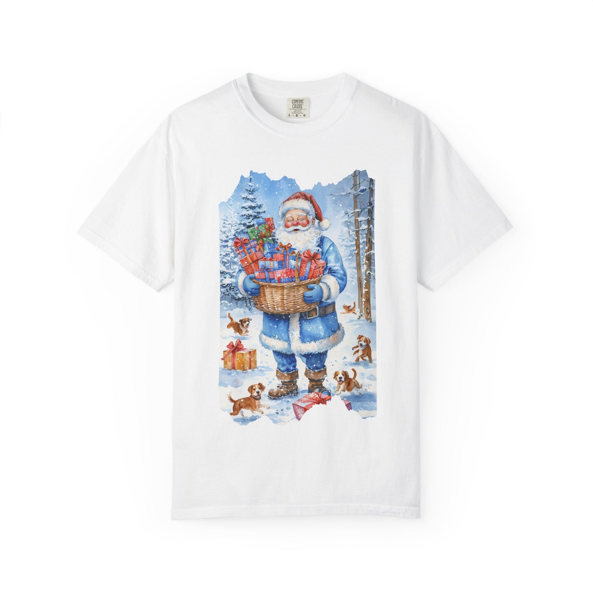 Festive Santa Puppies T-Shirt