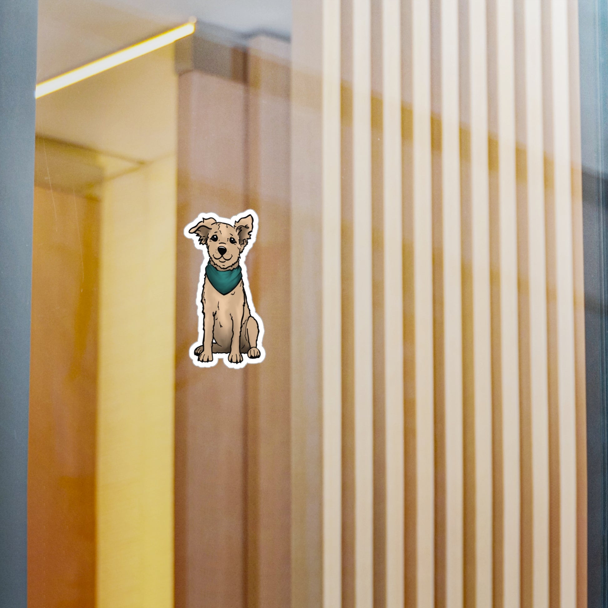 Vinyl Decal - Bri's Barket Enzo Mascot Design