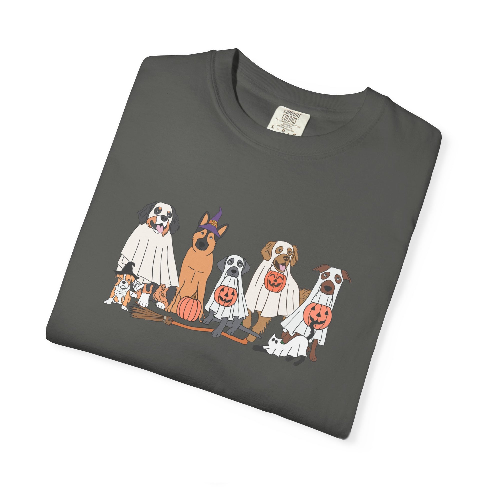 Halloween Pets Unisex Comfort Colors Tee