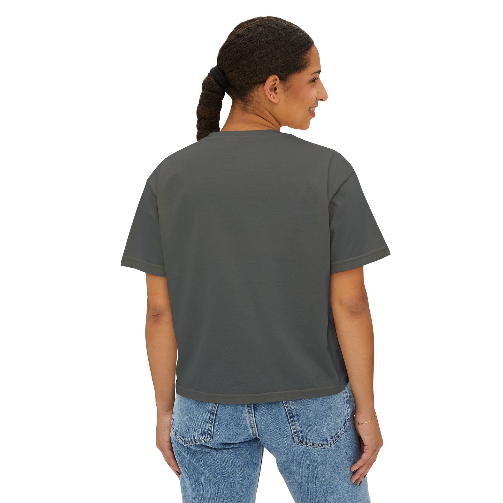 Halloween Pets Comfort Colors Women's Boxy Tee