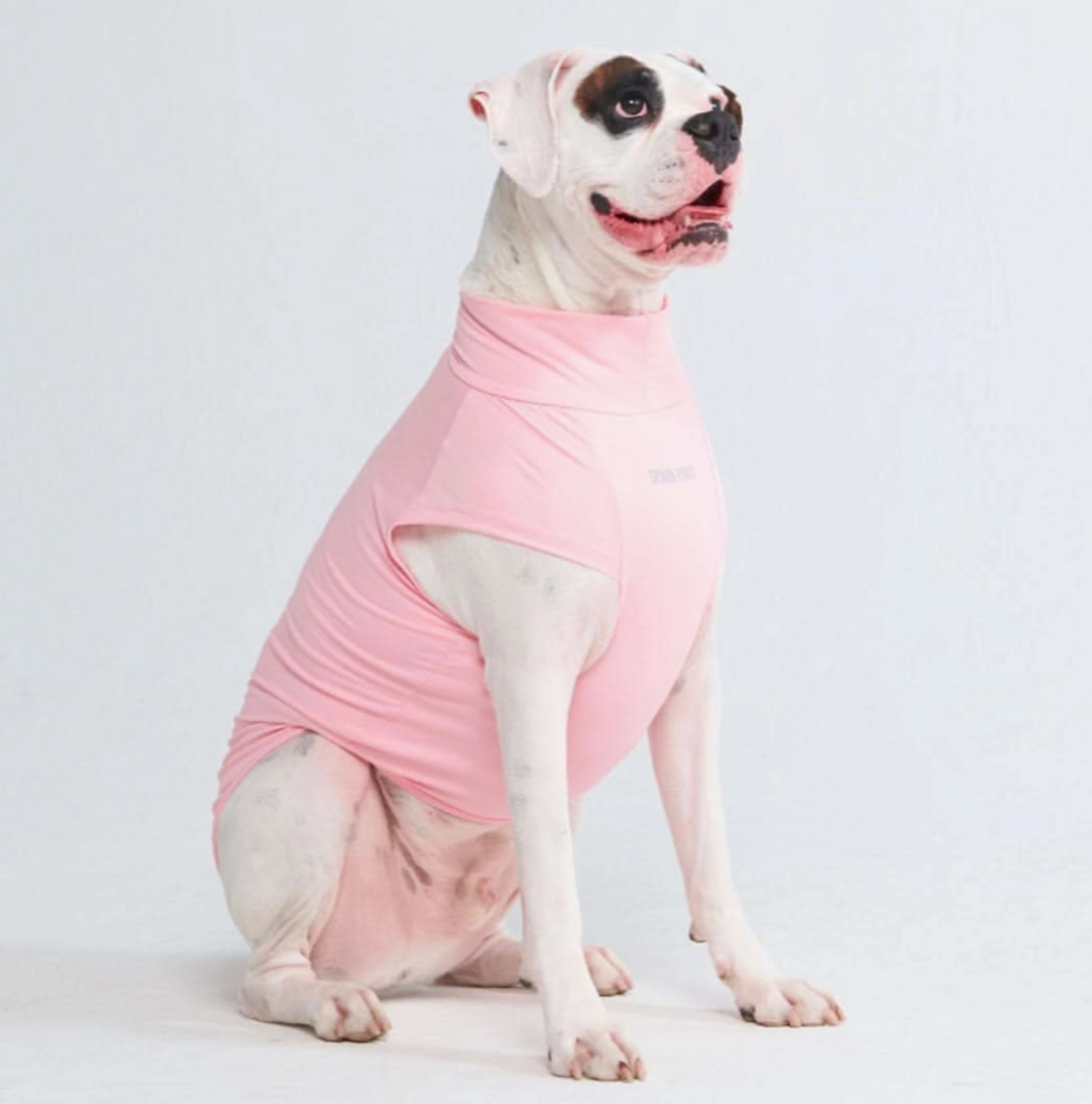 Pink Sunblock Dog Shirt