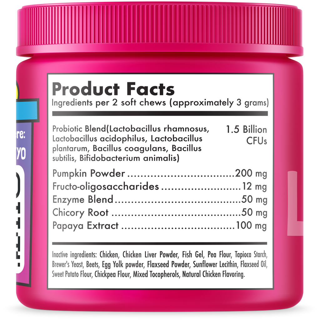 Probiotic Cat Treats Digestive Support with Pumpkin & Papaya