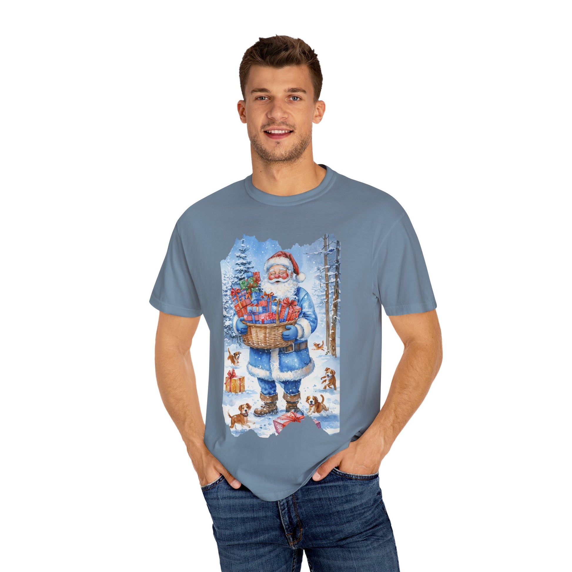 Festive Santa Puppies T-Shirt