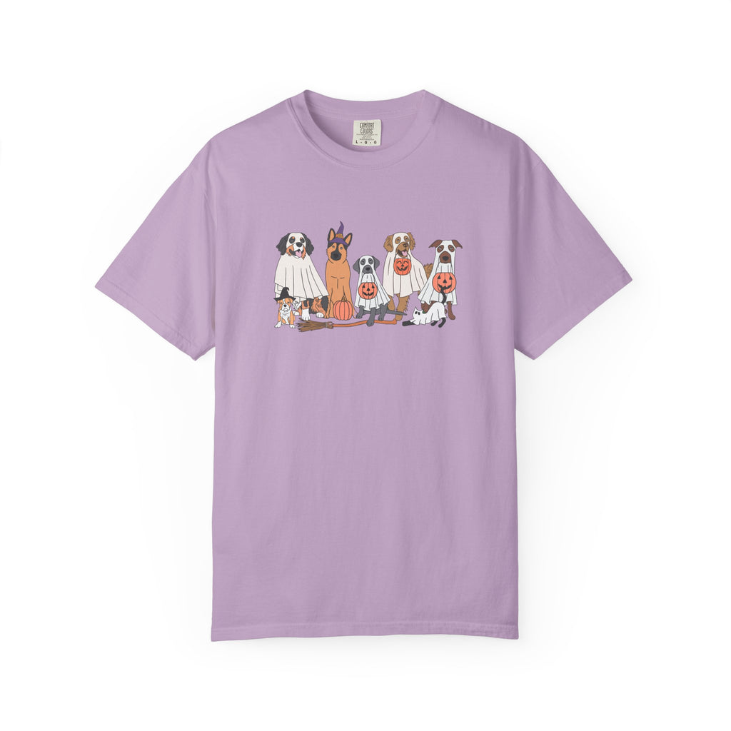 Halloween Pets Unisex Comfort Colors Tee