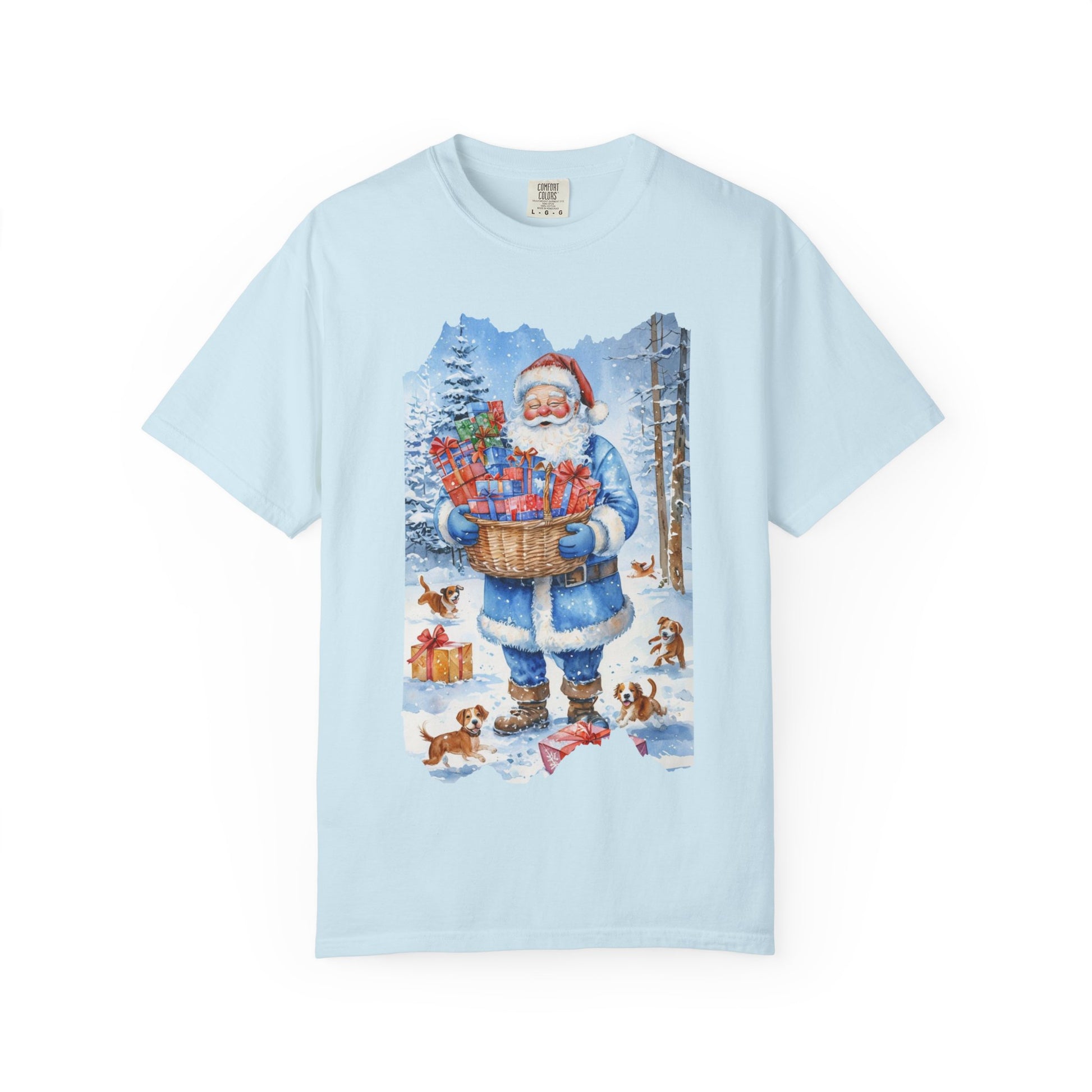 Festive Santa Puppies T-Shirt