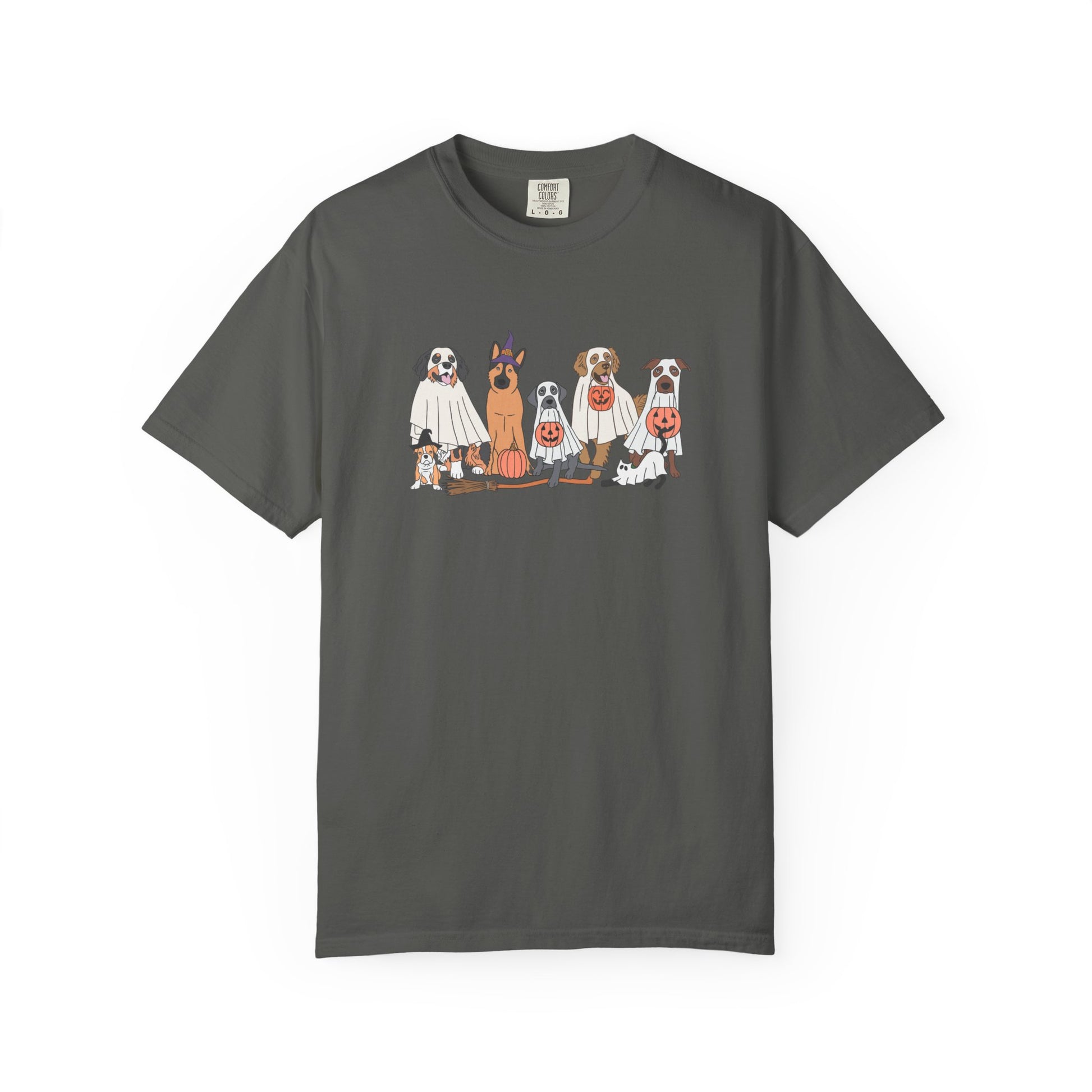 Halloween Pets Unisex Comfort Colors Tee