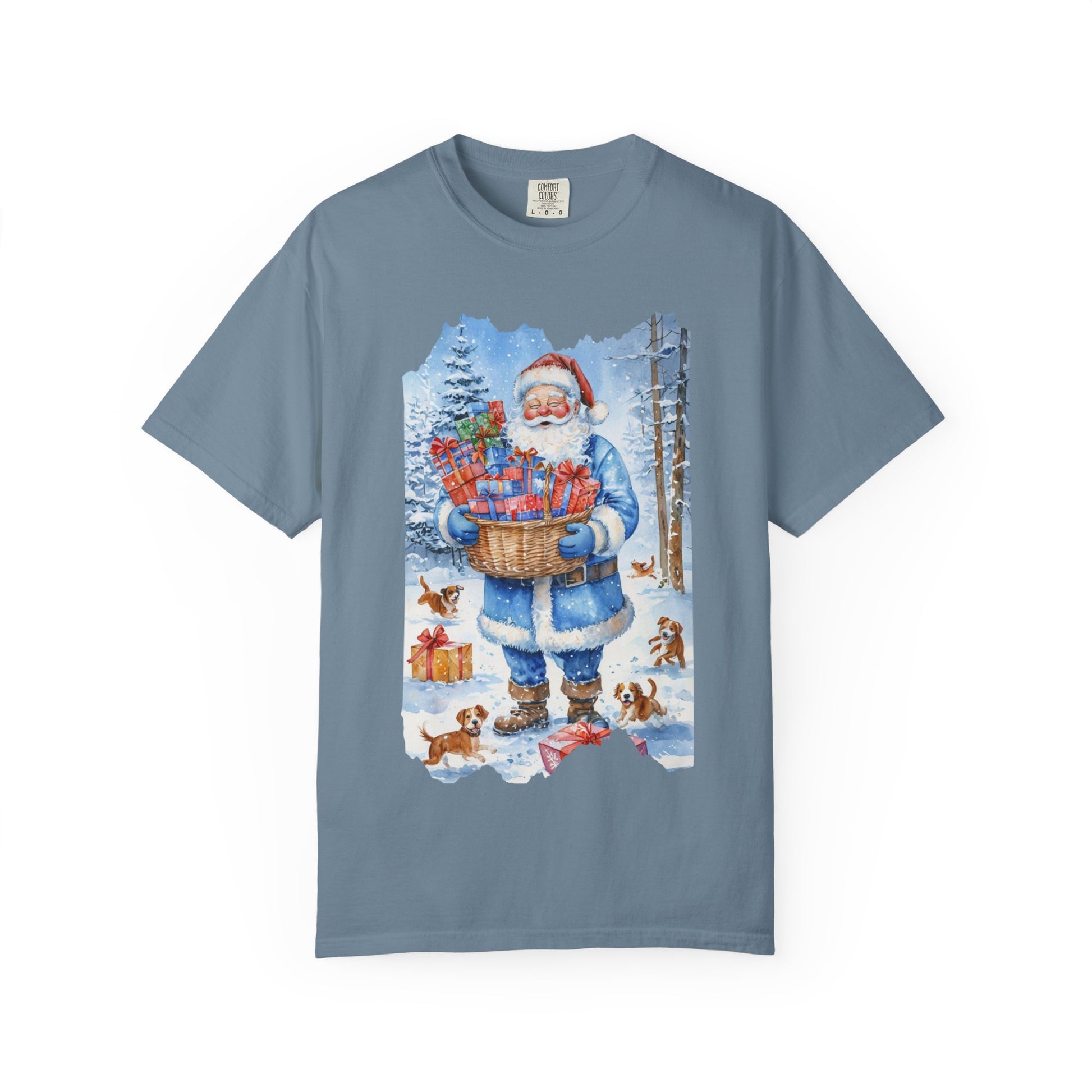 Festive Santa Puppies T-Shirt