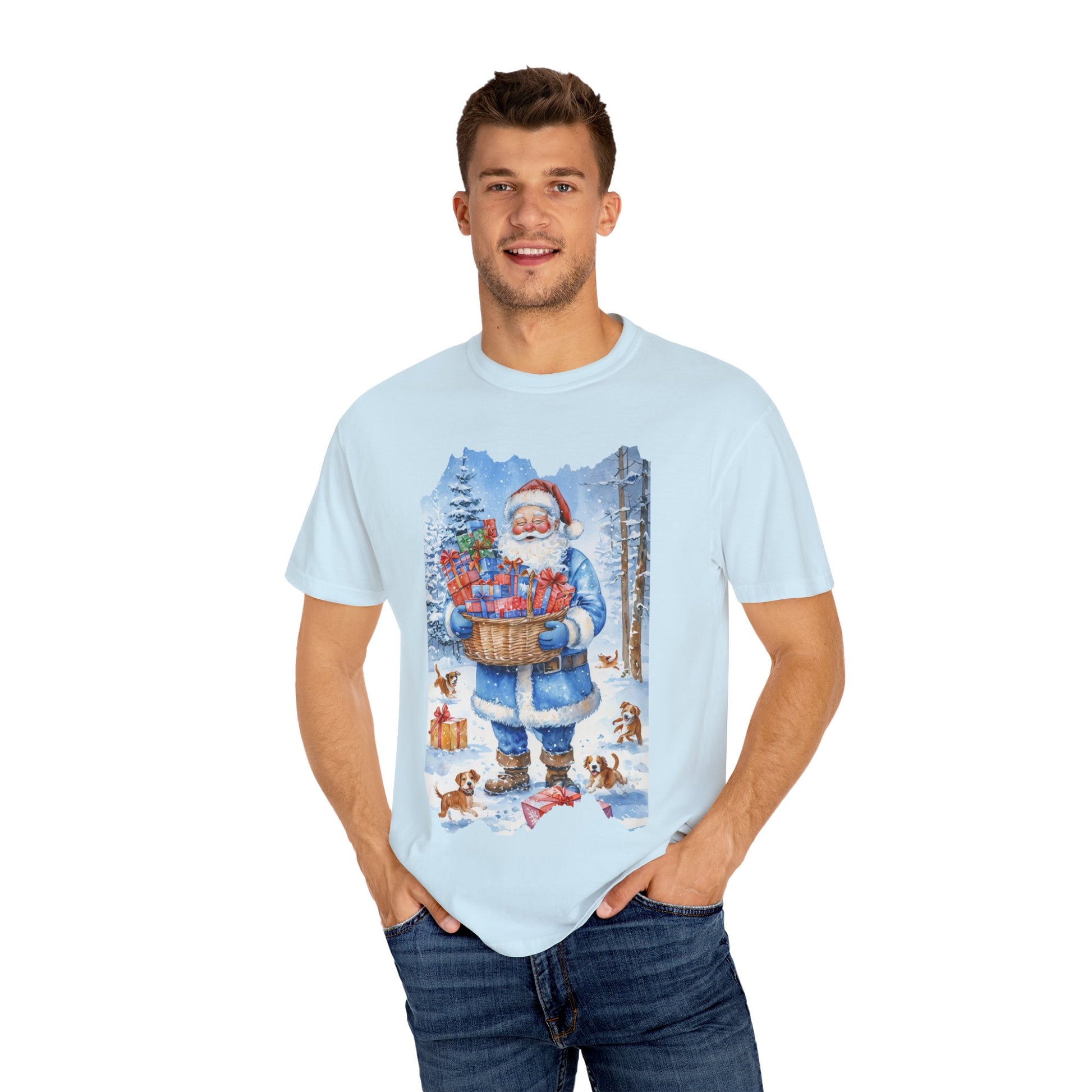 Festive Santa Puppies T-Shirt