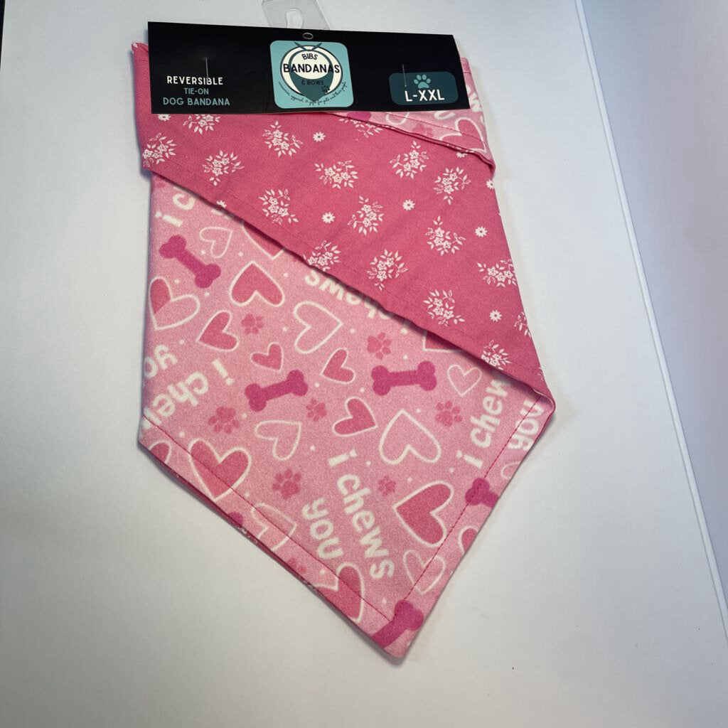 Reversible Snap/Tie-On Bandana -