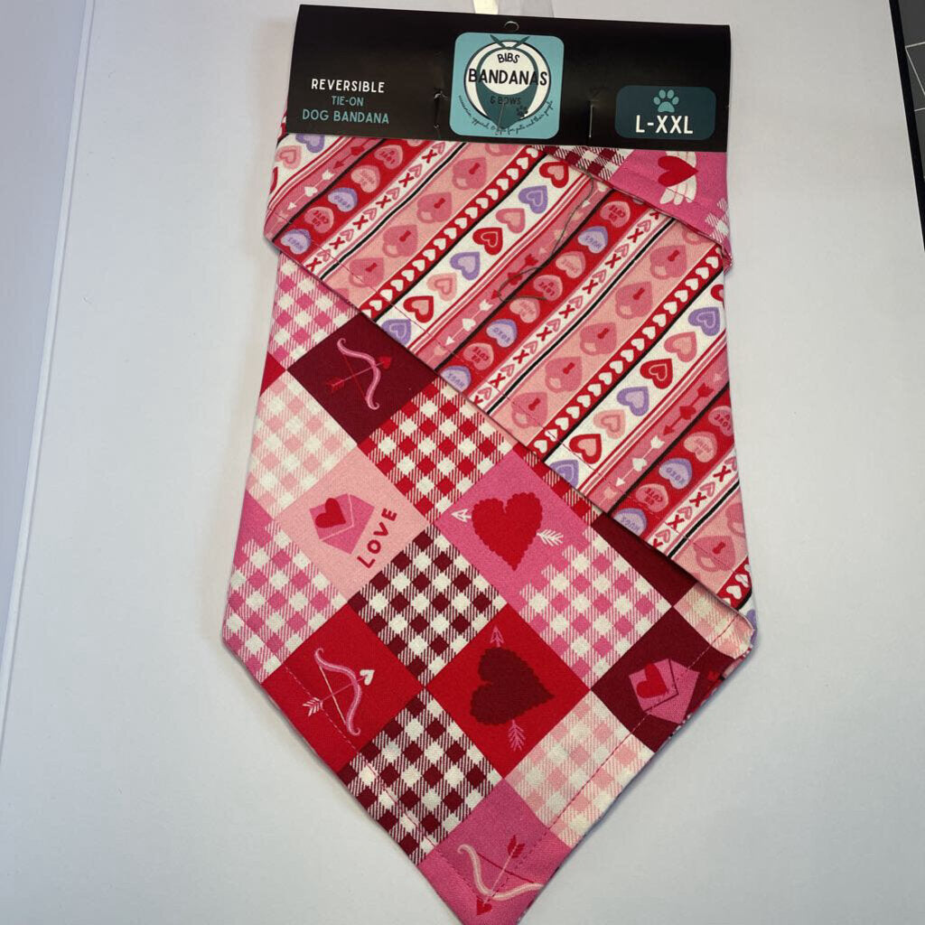 Reversible Snap/Tie-On Bandana -