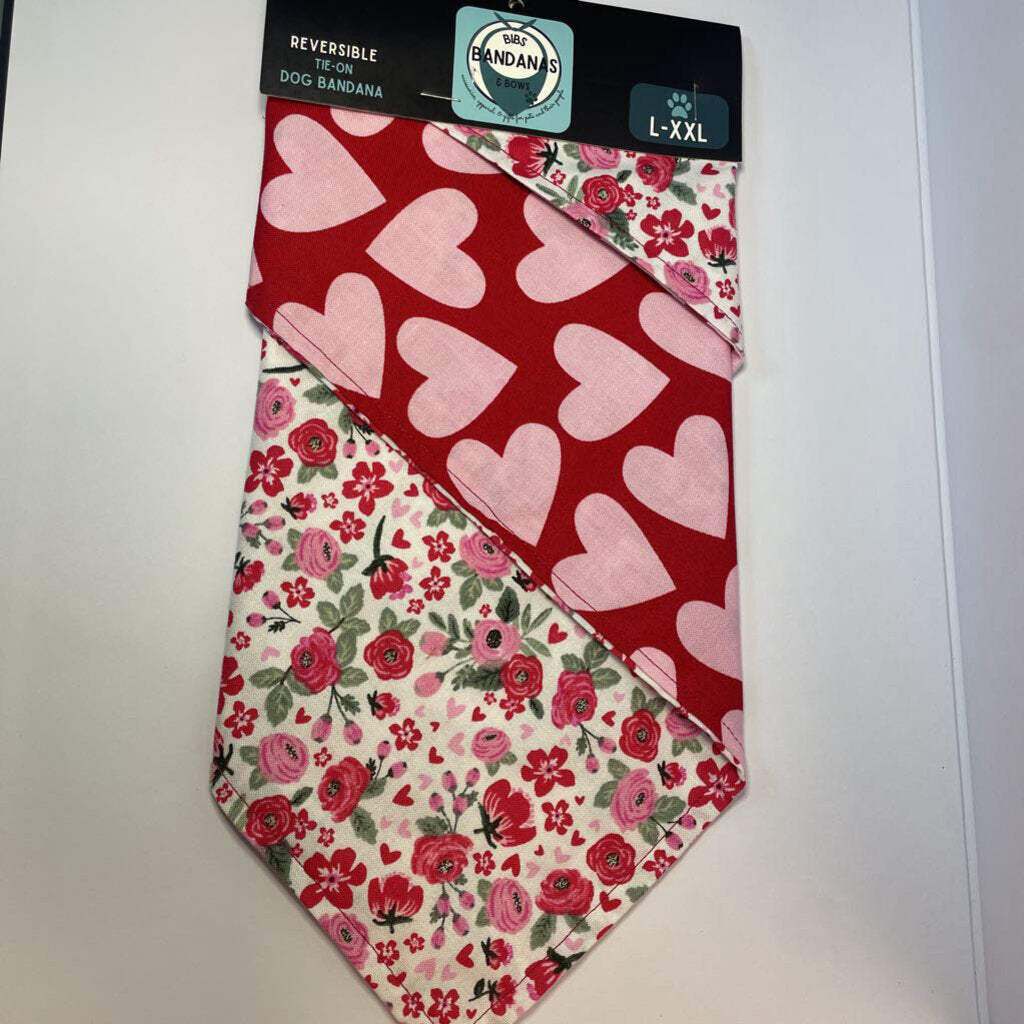 Reversible Snap/Tie-On Bandana -