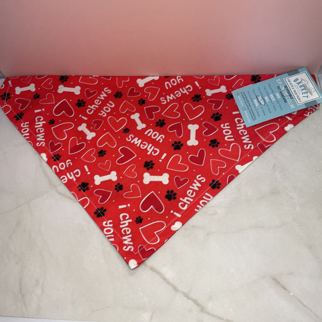 I Chews You Collar Bandana