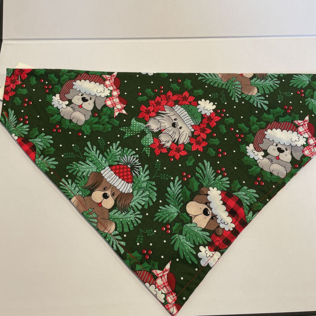 Santas & Dogs Collar Bandana (ACCESSORIES, XXS