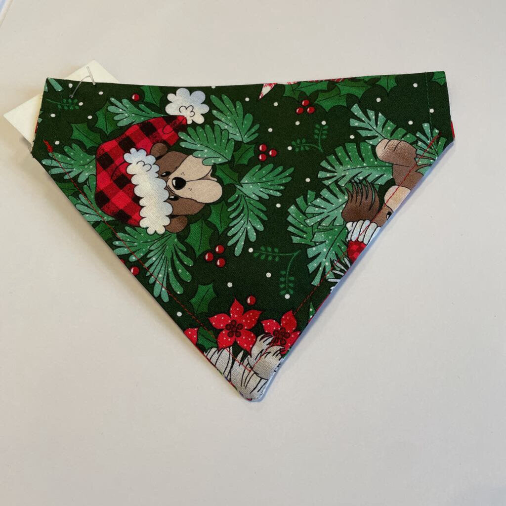 Santas & Dogs Collar Bandana (ACCESSORIES, XXS