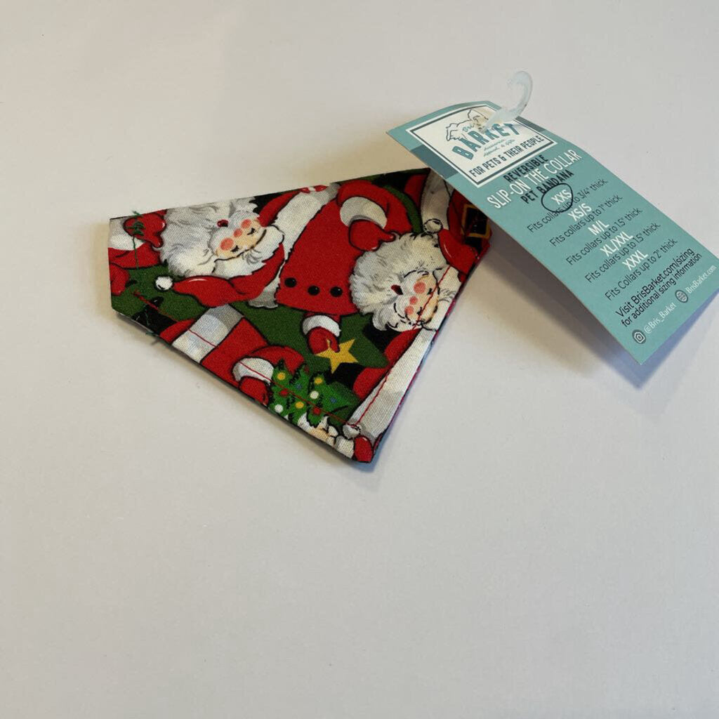 Santas & Dogs Collar Bandana (ACCESSORIES, XXS