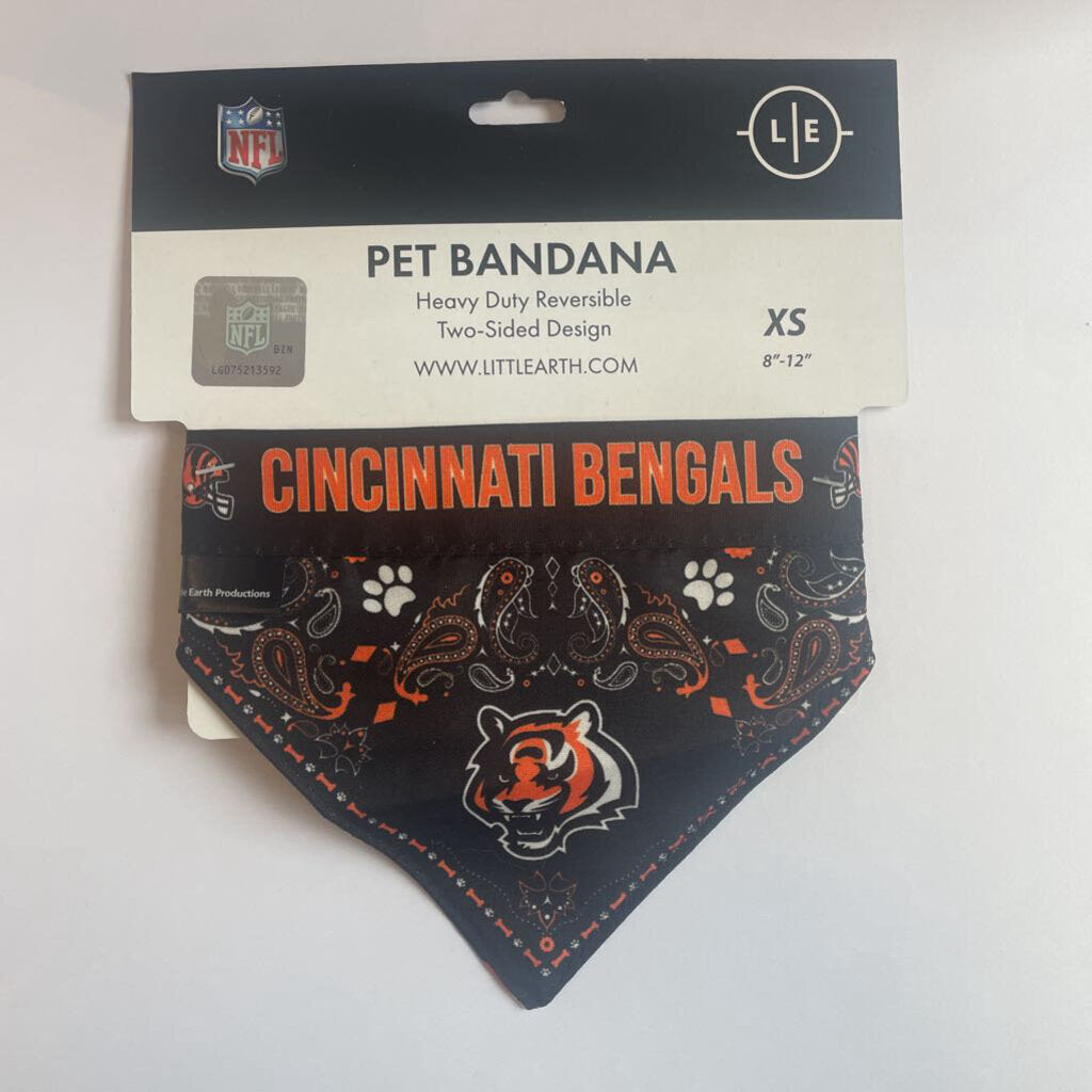 NFL Bengals Pet Bandana - Officially Licensed