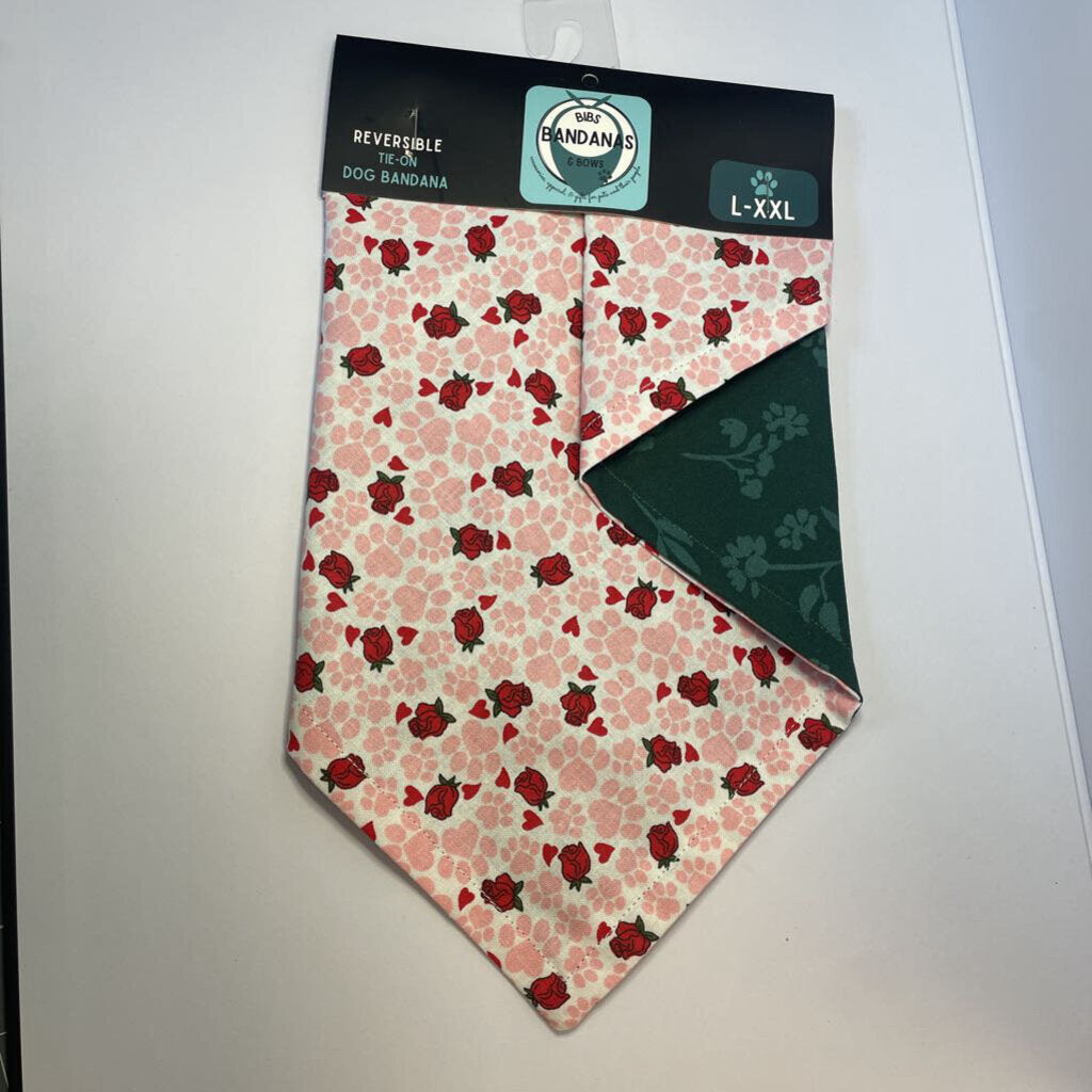 Reversible Snap/Tie-On Bandana -