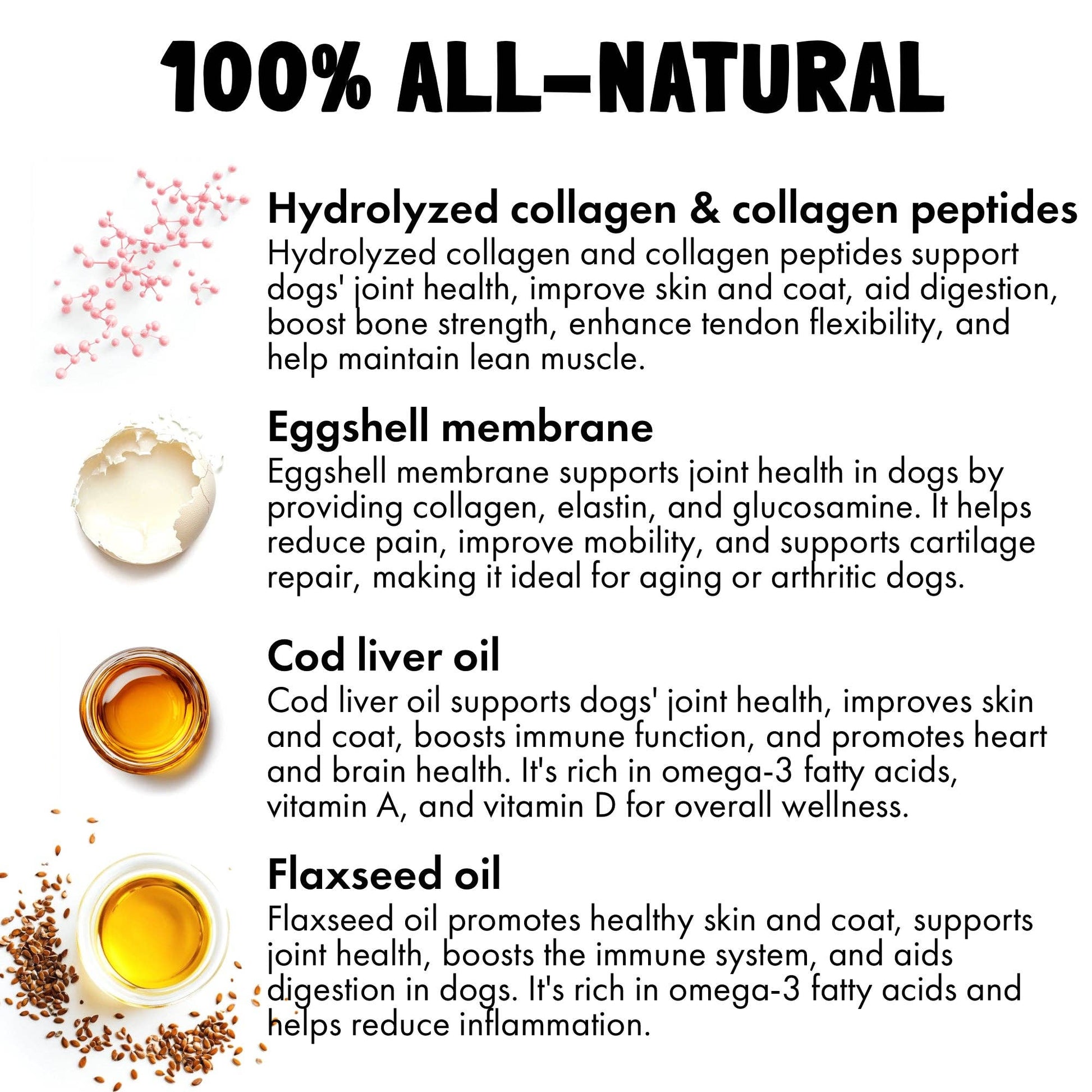 Collagen Dog Chews for Joint & Skin Health